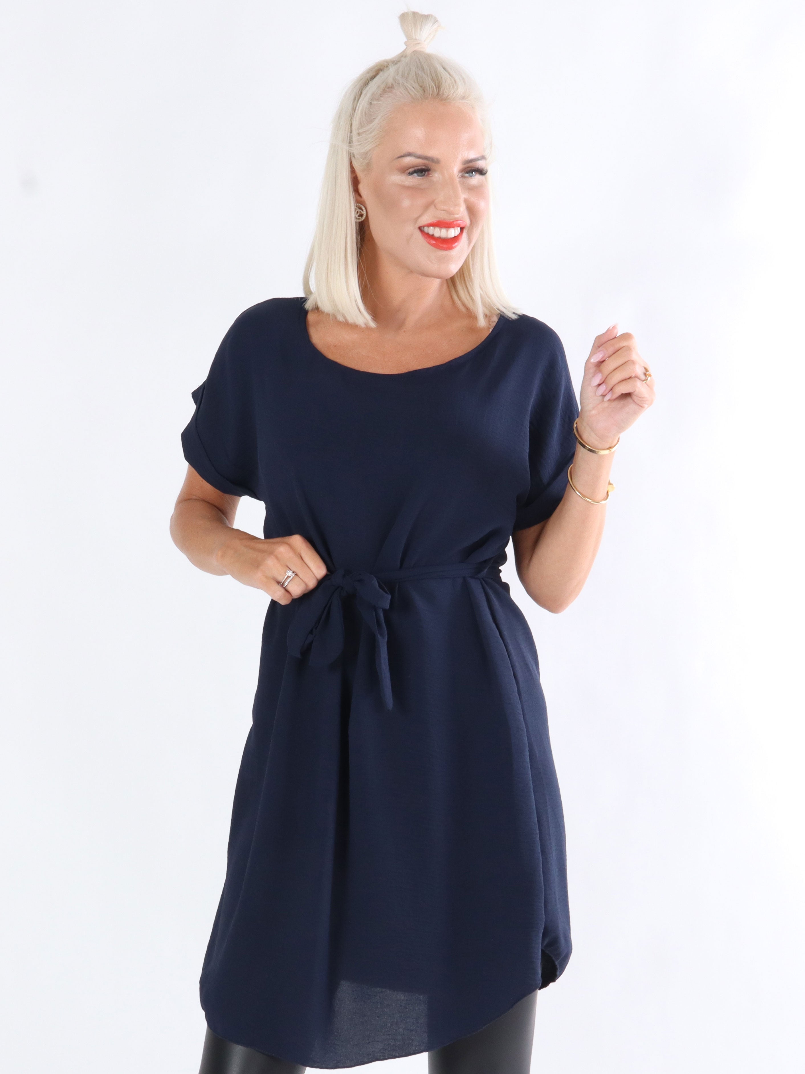 Tabitta - Let kjole med bindebånd